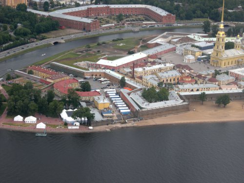 St Perburg racing site from air