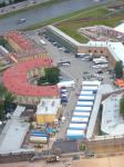 F1 paddock from air